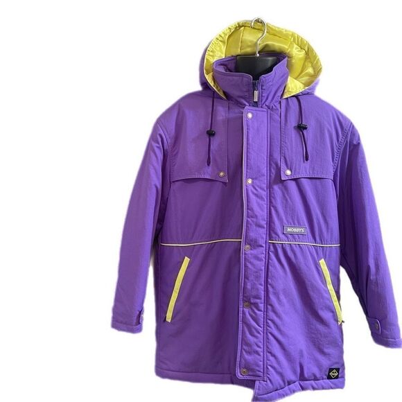 Mobby’s H20 Body Works VTG Purple Jacket Size Large - Picture 3 of 14